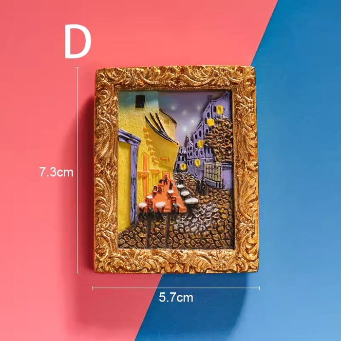 🔥Last Day50% OFF💖Van Gogh Inspired Fridge Magnet Set