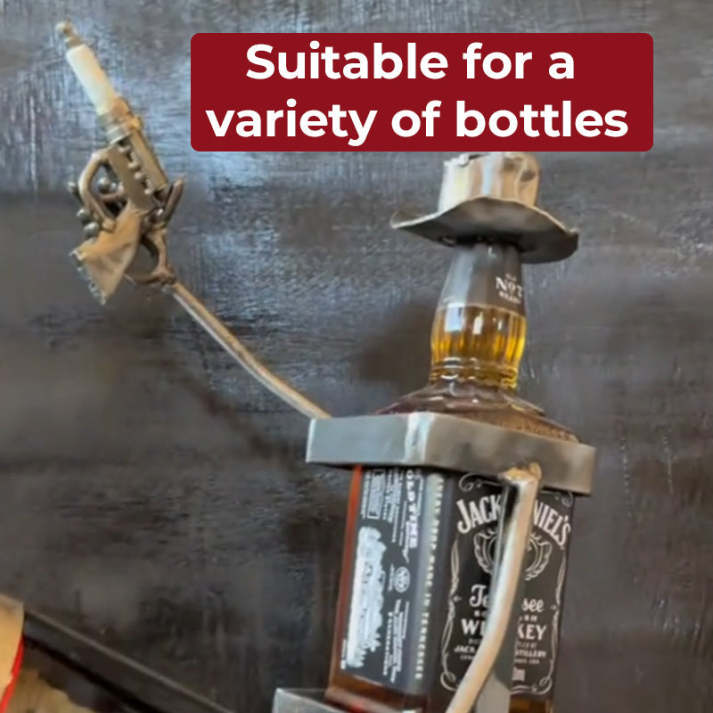 Skull Bottle Rack