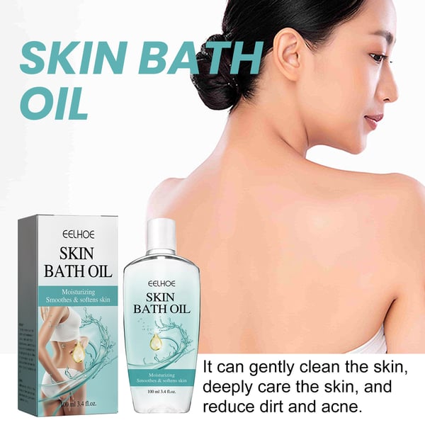 🛁 Indulge in Pure Luxury ✨ Ultra-Hydrating Bath & Shower Oil - For Silky Smooth Skin & Natural Mosquito Protection!