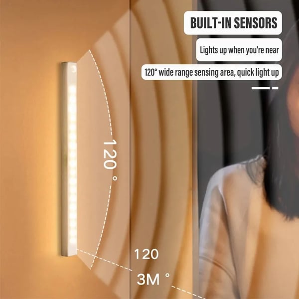 🔥💡 Punch-free Smart Sensor Magnetic Rechargeable LED Lights
