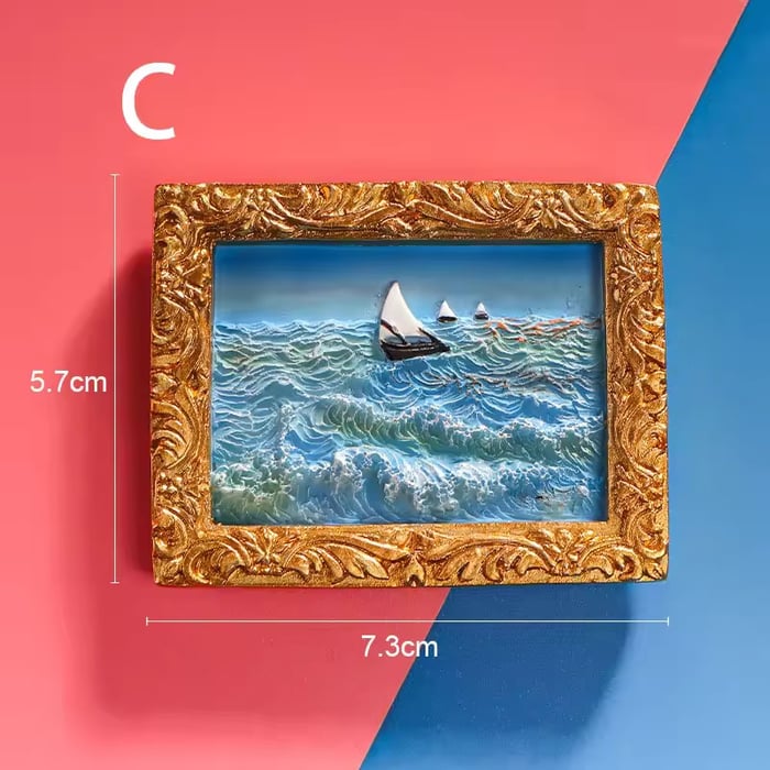 🔥Last Day50% OFF💖Van Gogh Inspired Fridge Magnet Set