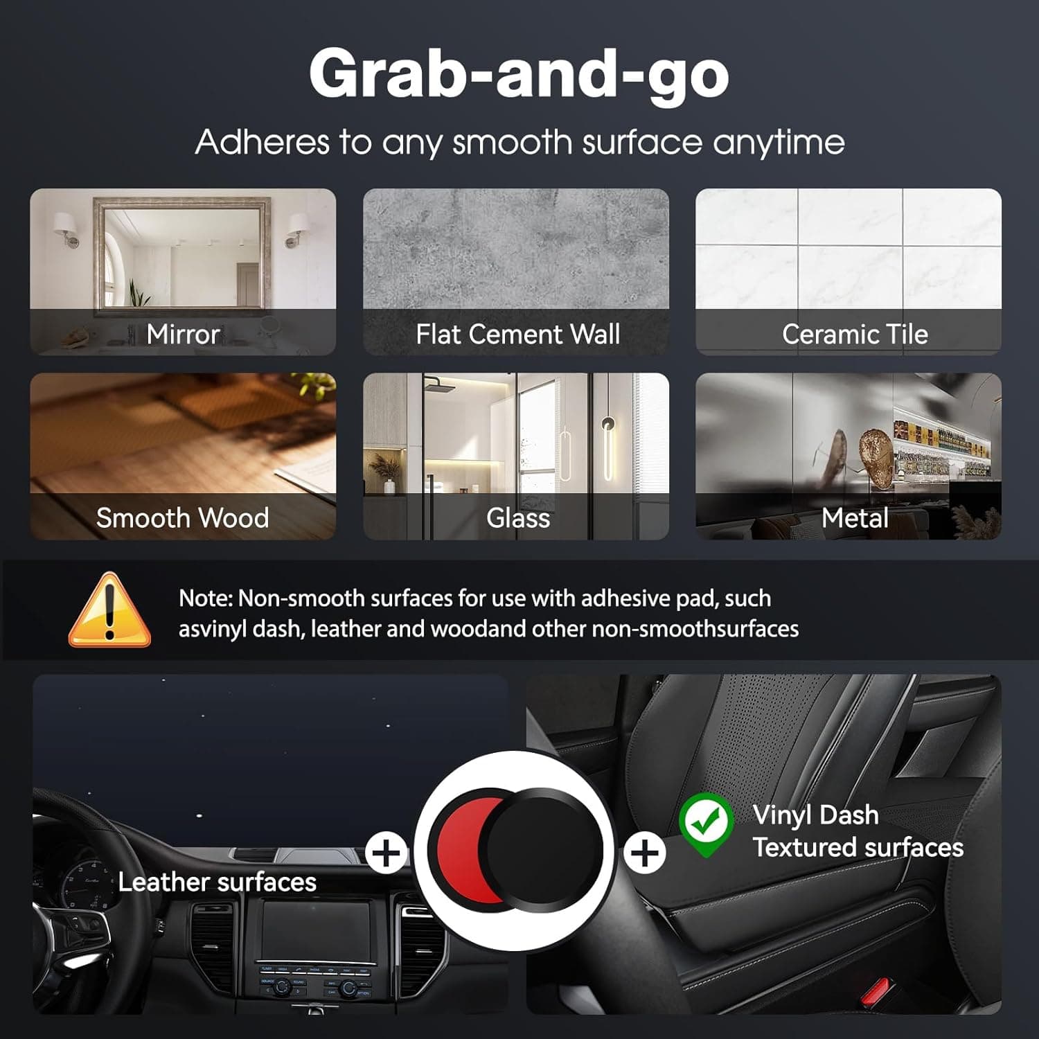 Woyuosn MagLock 360° Foldable Magnetic Phone Mount