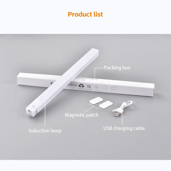 🔥💡 Punch-free Smart Sensor Magnetic Rechargeable LED Lights