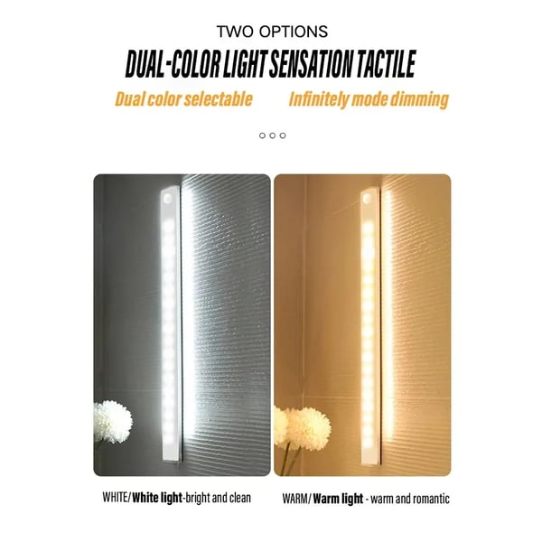 🔥💡 Punch-free Smart Sensor Magnetic Rechargeable LED Lights