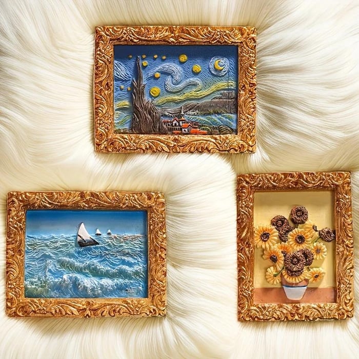 🔥Last Day50% OFF💖Van Gogh Inspired Fridge Magnet Set
