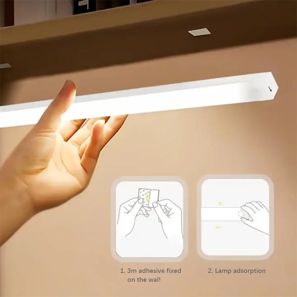 🔥💡 Punch-free Smart Sensor Magnetic Rechargeable LED Lights